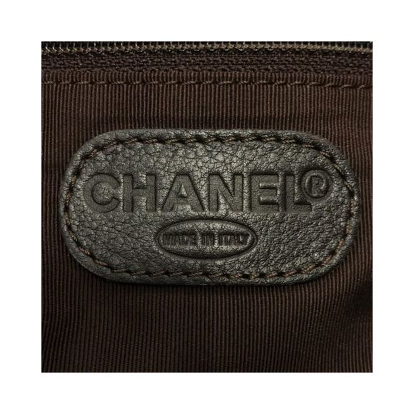 Pre Loved Chanel CC Suede Tote Bag - Picture 6 of 8